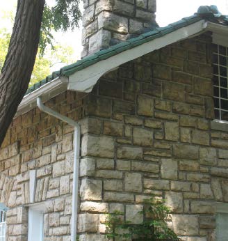 photo of stone facade building