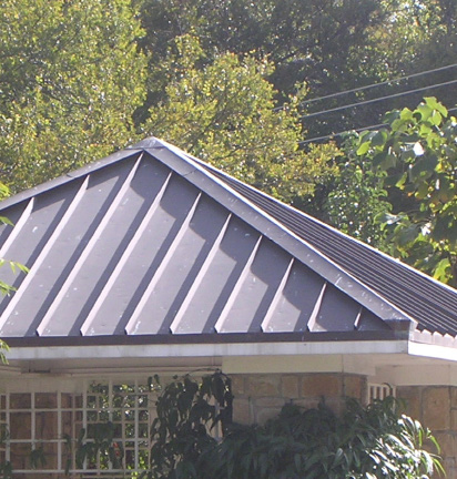 photo of roof and parapets