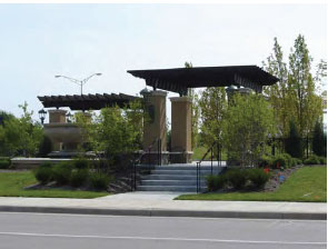 Photo of landscape focal points 