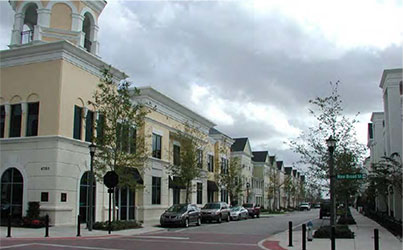 photo of an established building with architectural character