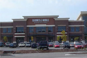 photo of commercial building with awnings