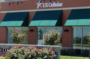 photo of commercial building with awnings