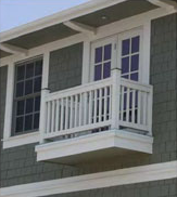 residential building with balcony