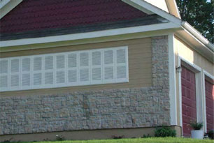 photo of residential building with brick 