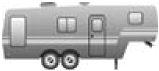 Illustration of a Fifth-wheel Trailer
