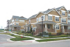 photo of a building with consistent detailing on all sides