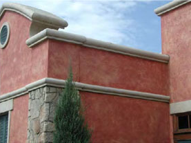 photo of a building with cornice features