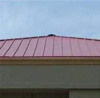standing seam metal roof