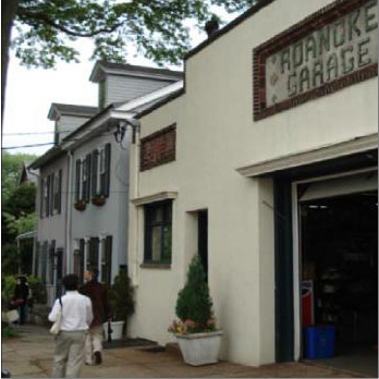 photo of workshop frontage building 